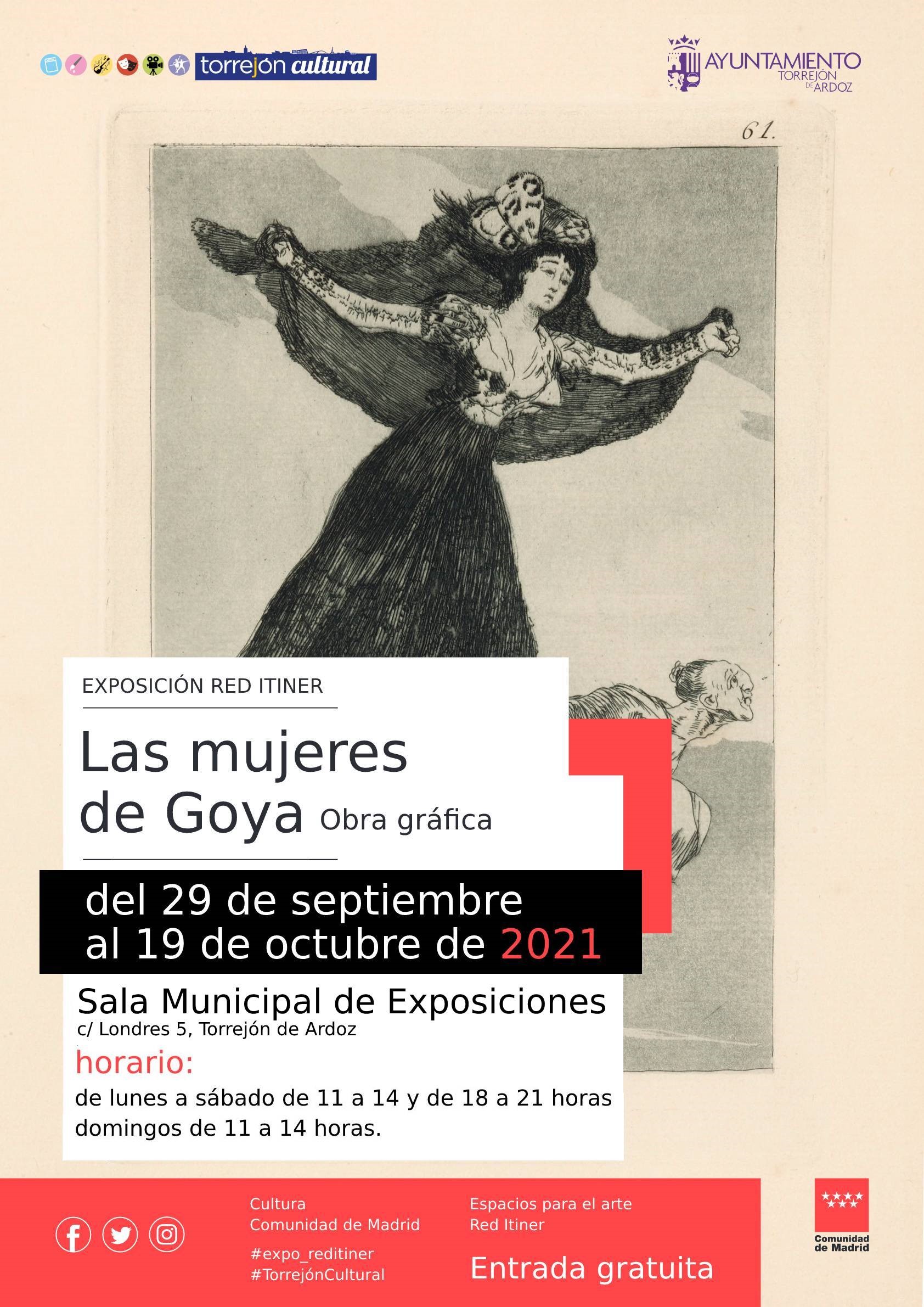 Aptitud Importancia Susteen Exposición "Las mujeres de Goya" | Ayuntamiento de Torrejon