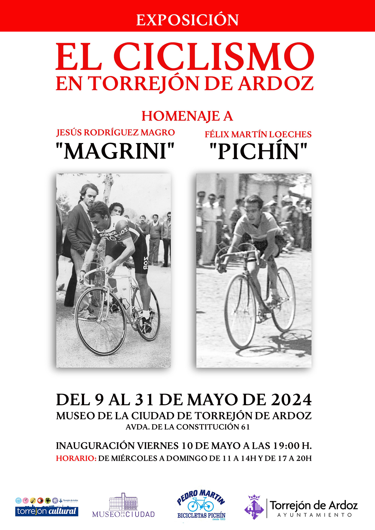 Exposición "El ciclismo en Torrejón de Ardoz"