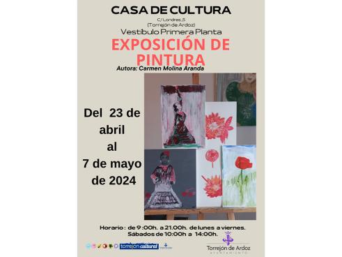 Exposición de pintura de la Casa de la Cultura