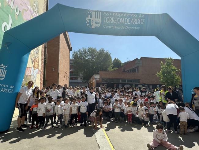 El CEIP La Gaviota de Torrejón de Ardoz se suma a la carrera “La Vuelta al Cole” contra la leucemia infantil 