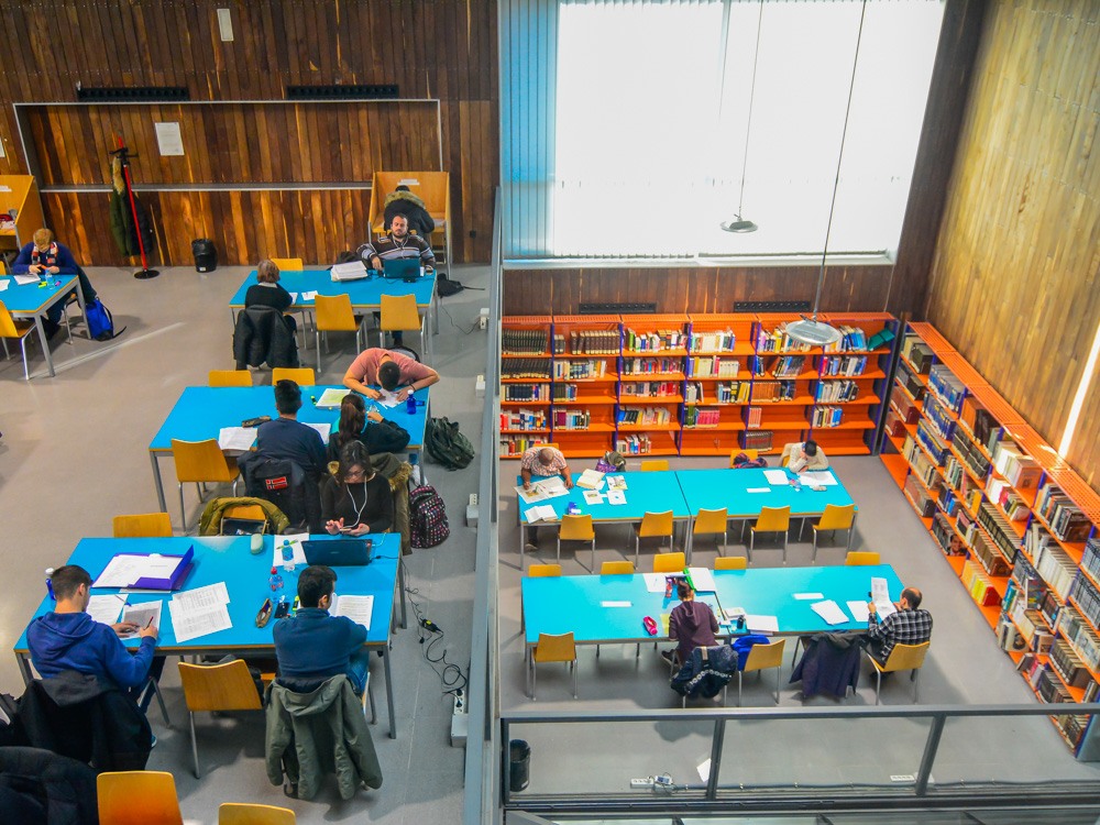 Biblioteca; Biblioteca Central García Lorca; Concejalía de Educación e Infancia; Estudiantes; Foto: José David Sacristán
