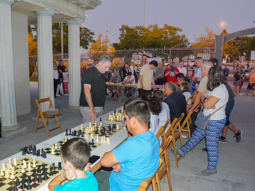 9º Aniversario del Parque Europa - Partidas simultáneas de ajedrez