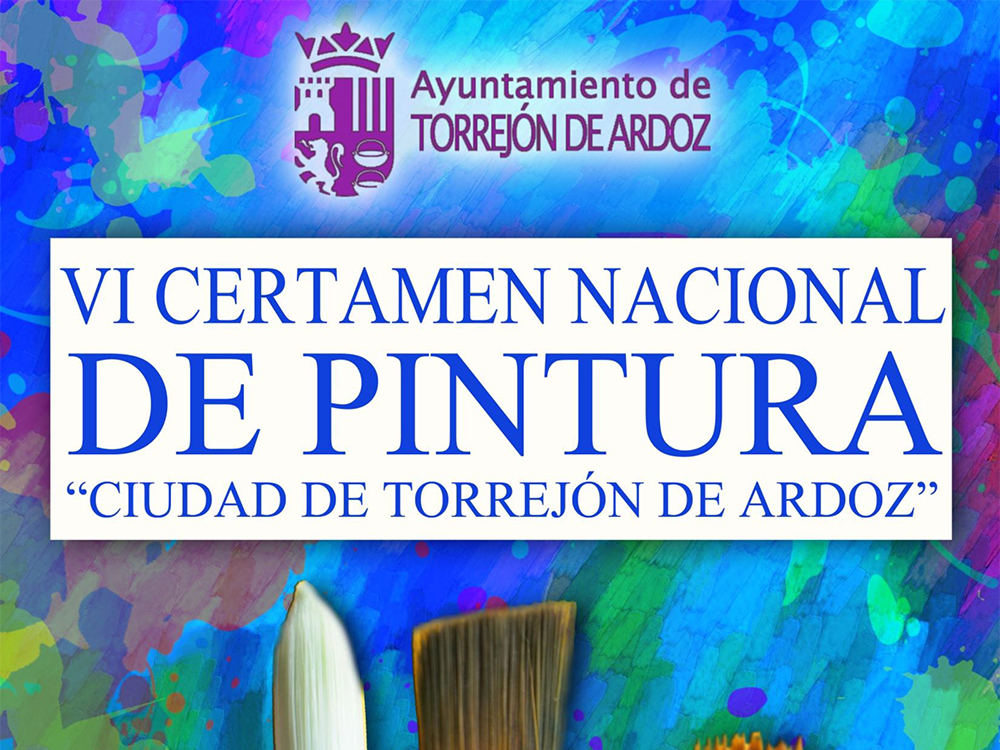 Se abre el plazo de presentación de obras para participar en el VI Certamen Nacional de Pintura “Ciudad de Torrejón de Ardoz”