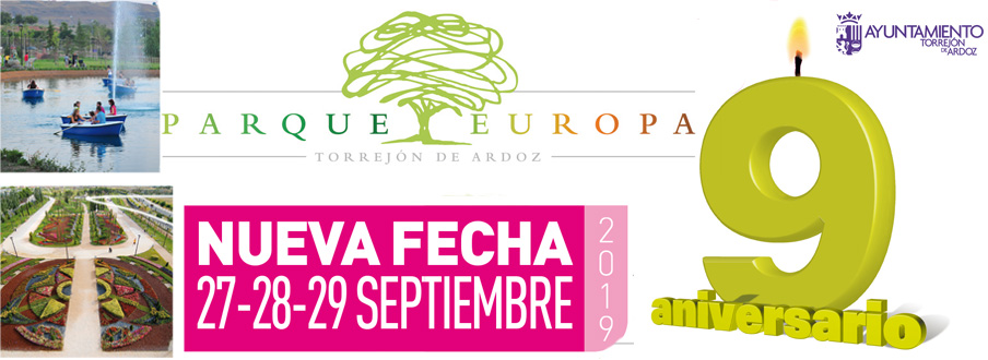 Programación 9º aniversario Parque Europa nueva fecha
