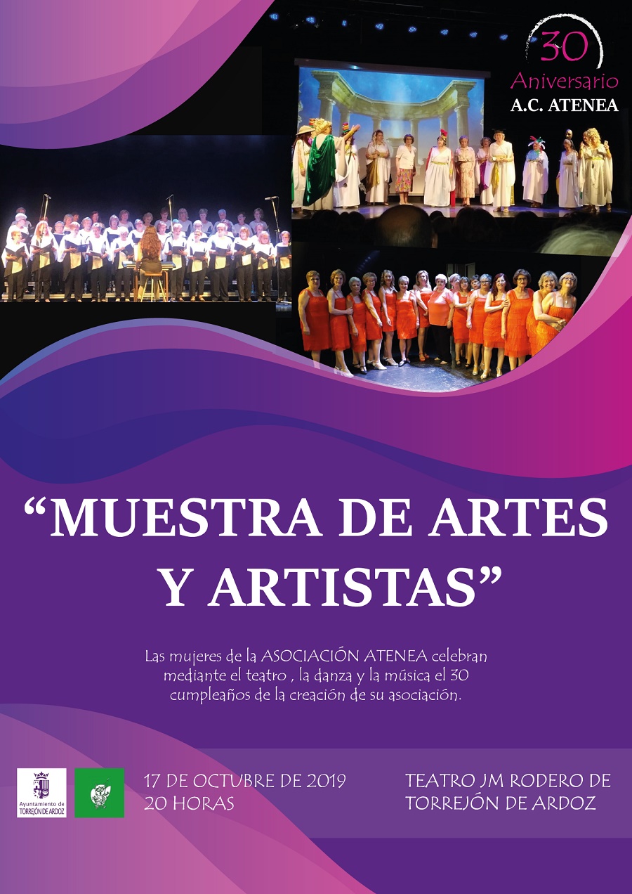 Muestra de Artes y Artistas de la Asociación Cultural Atenea