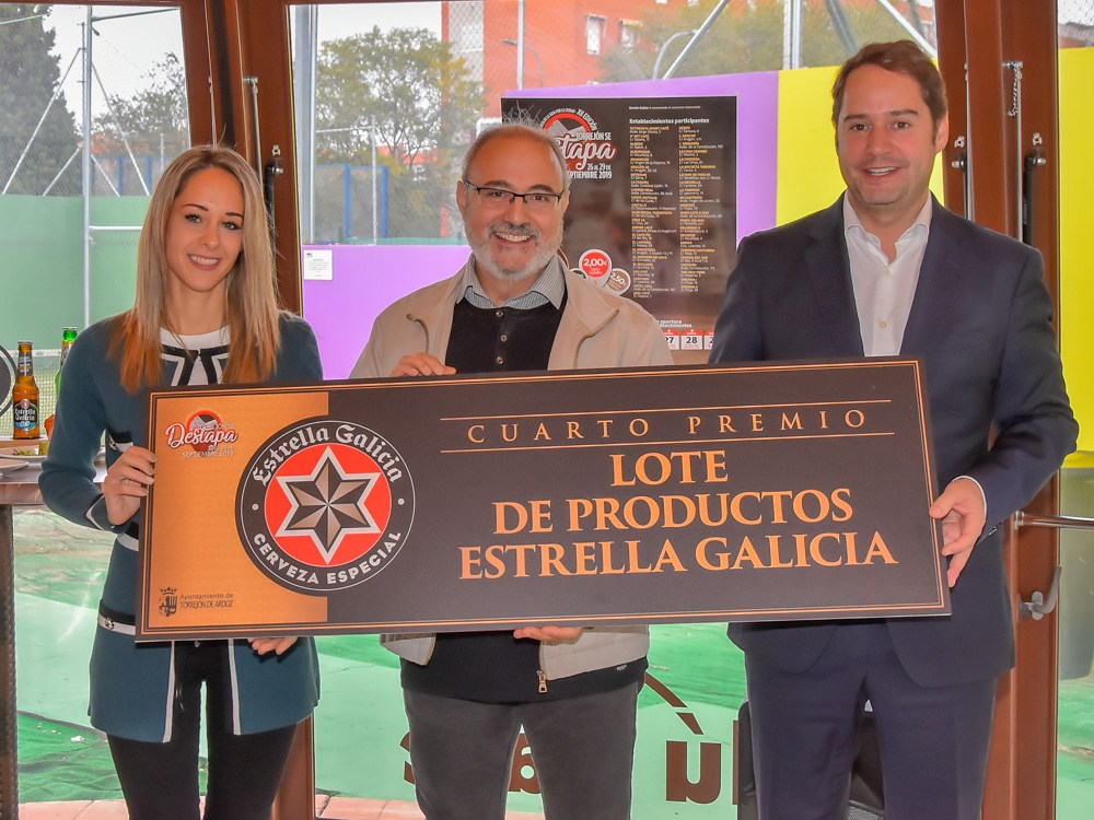 Ganador del lote de productos de Estrella de Galicia