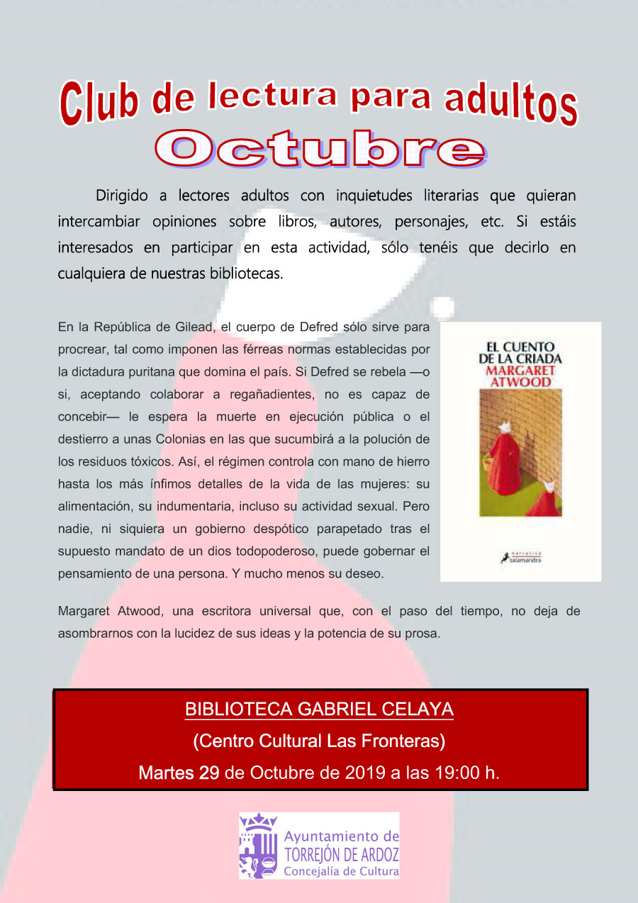 Club de Lectura para adultos