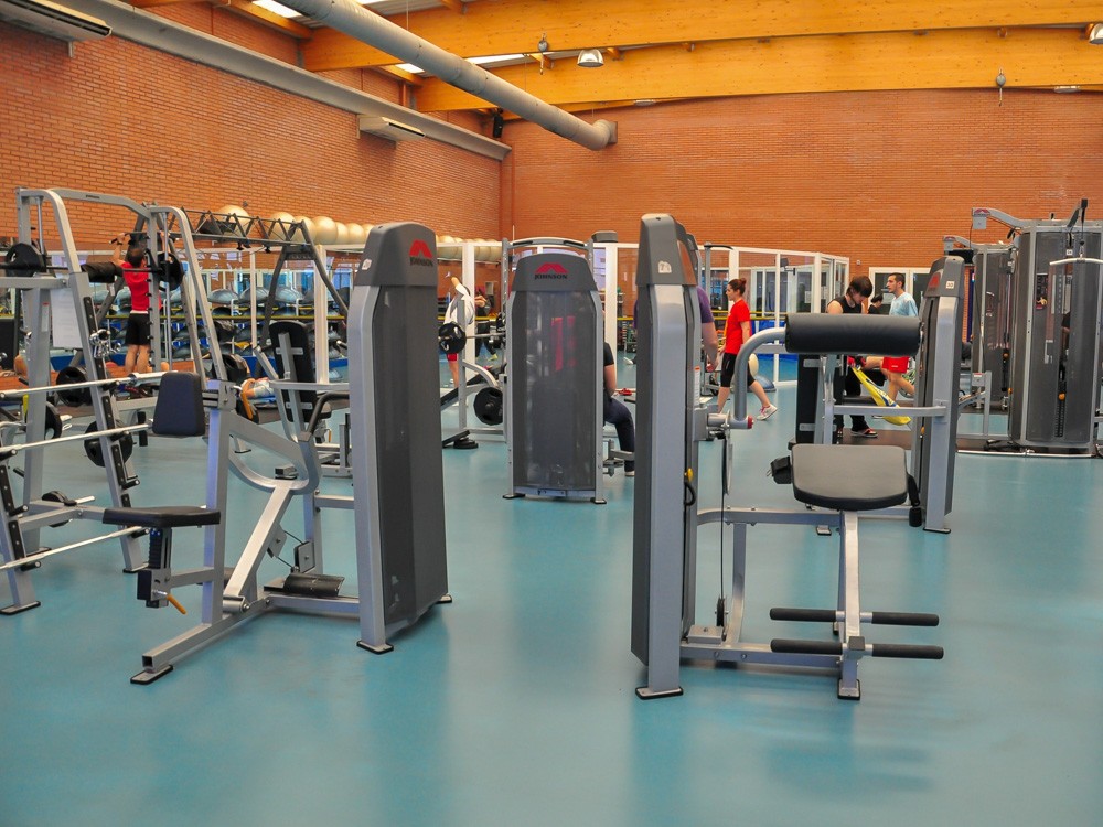 El gimnasio del C.D. Londres es una de las instalaciones en las que se ha bajado el precio