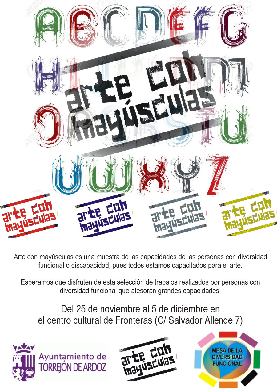 Exposición Arte con Mayúsculas