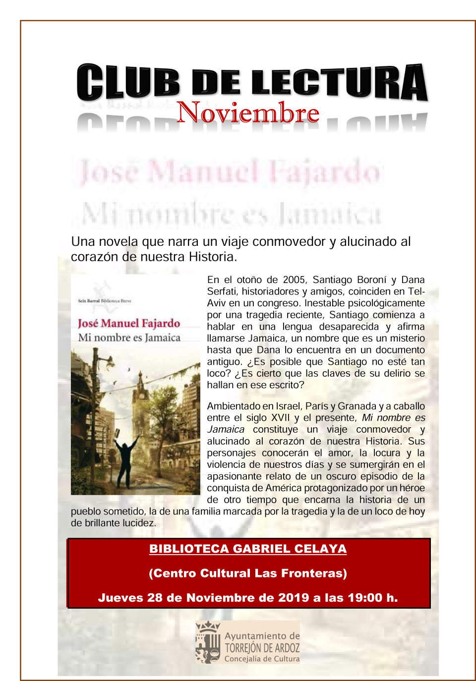 Club de lectura para adultos