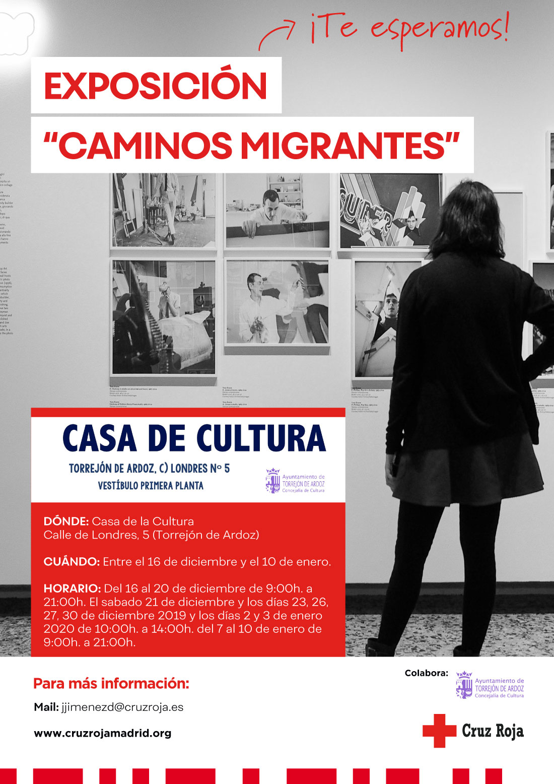 Exposición Caminos Migrantes