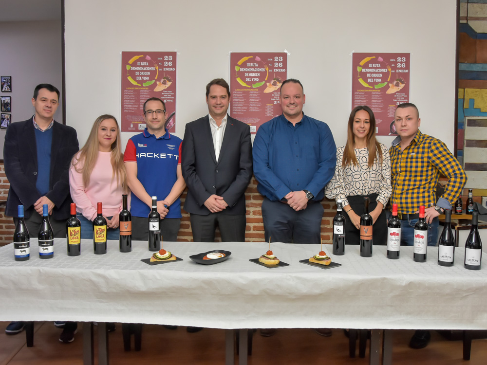 Torrejón de Ardoz acogerá del 23 al 26 de enero la III Ruta Denominaciones de Origen del Vino