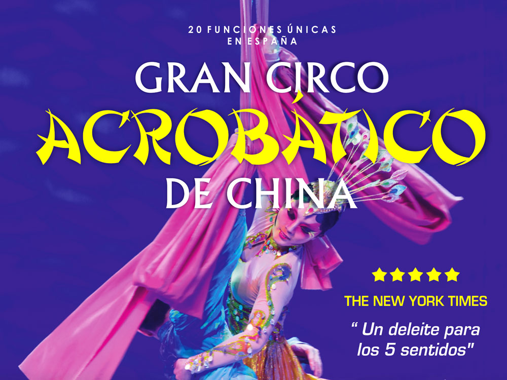 El Gran Circo Acrobático de China vendrá a Torrejón de Ardoz