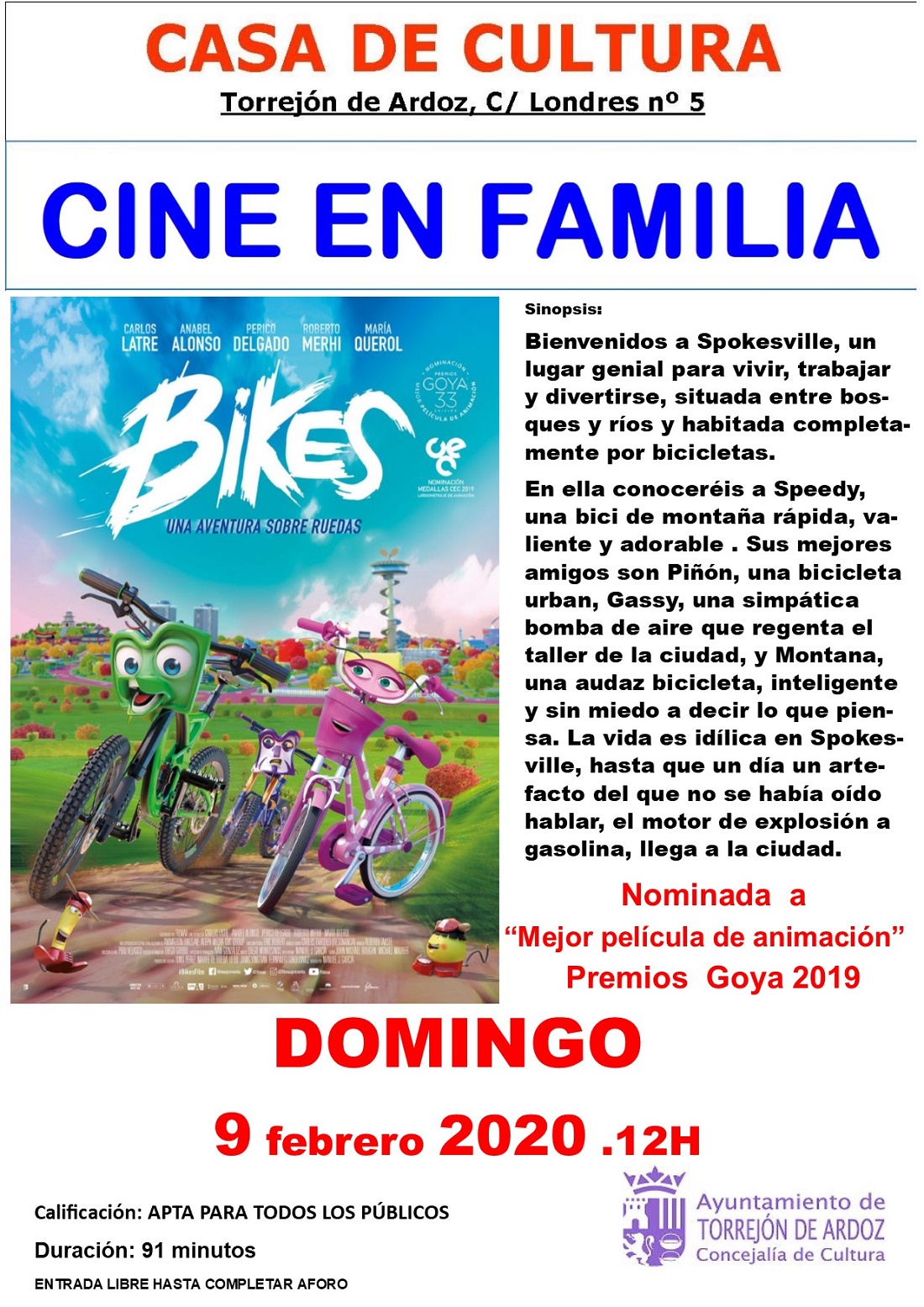 Cine en familia