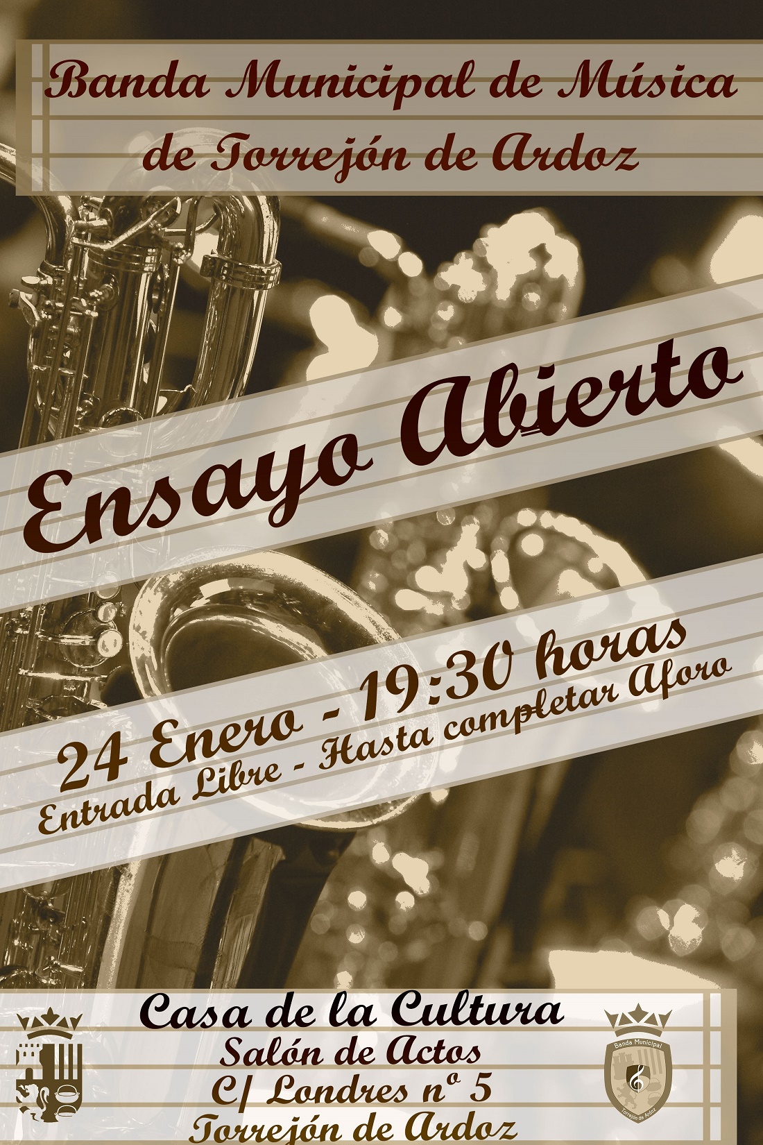 Ensayo abierto Banda Municipal de Música