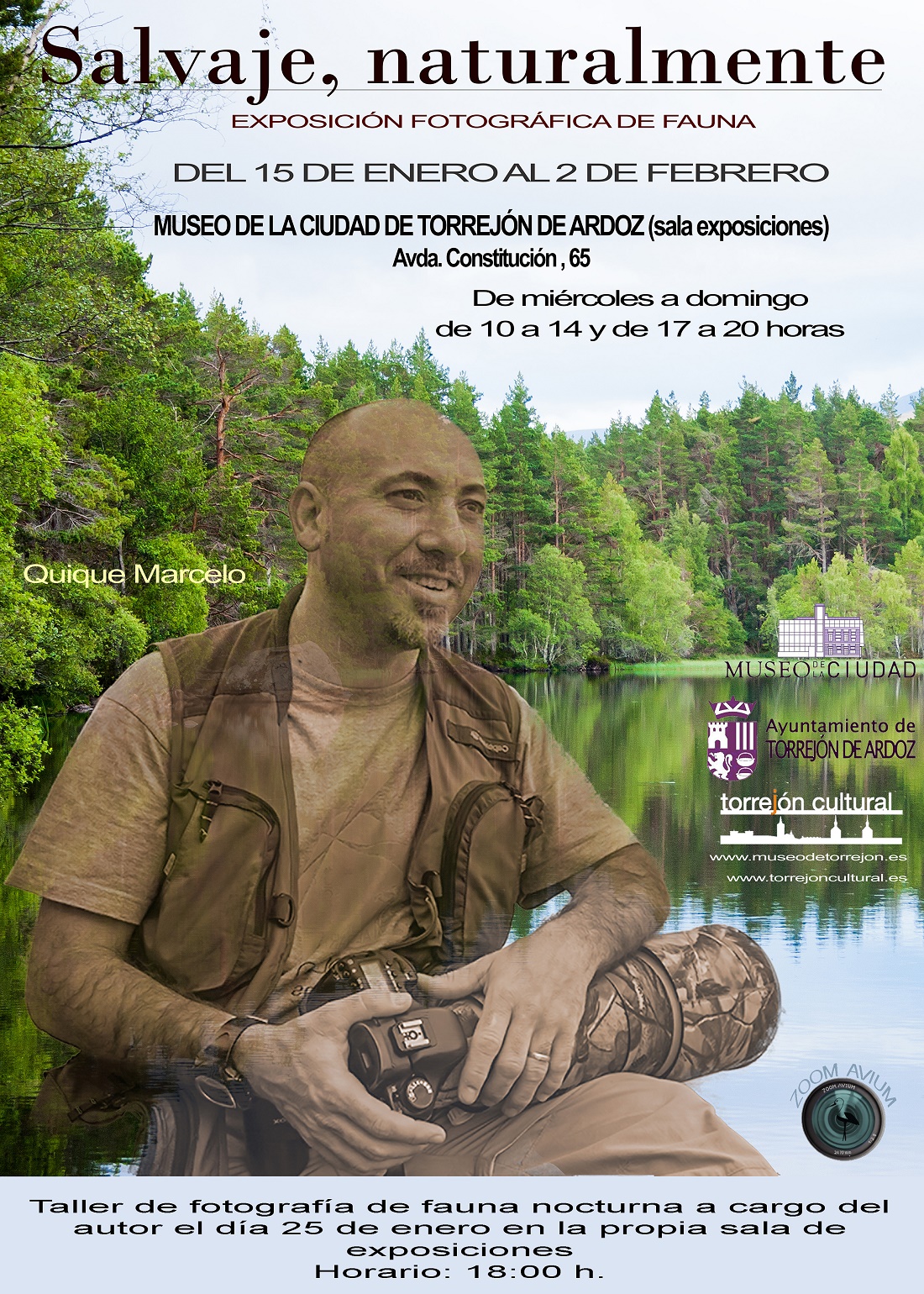 Exposición fotográfica de fauna