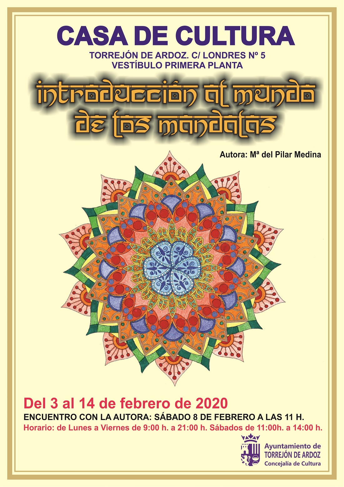 Exposición Introducción al mundo de los mandalas