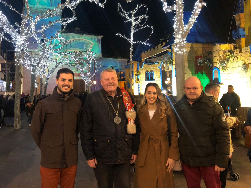 Una delegación de la ciudad belga de Lieja visitó las Mágicas Navidades de Torrejón de Ardoz
