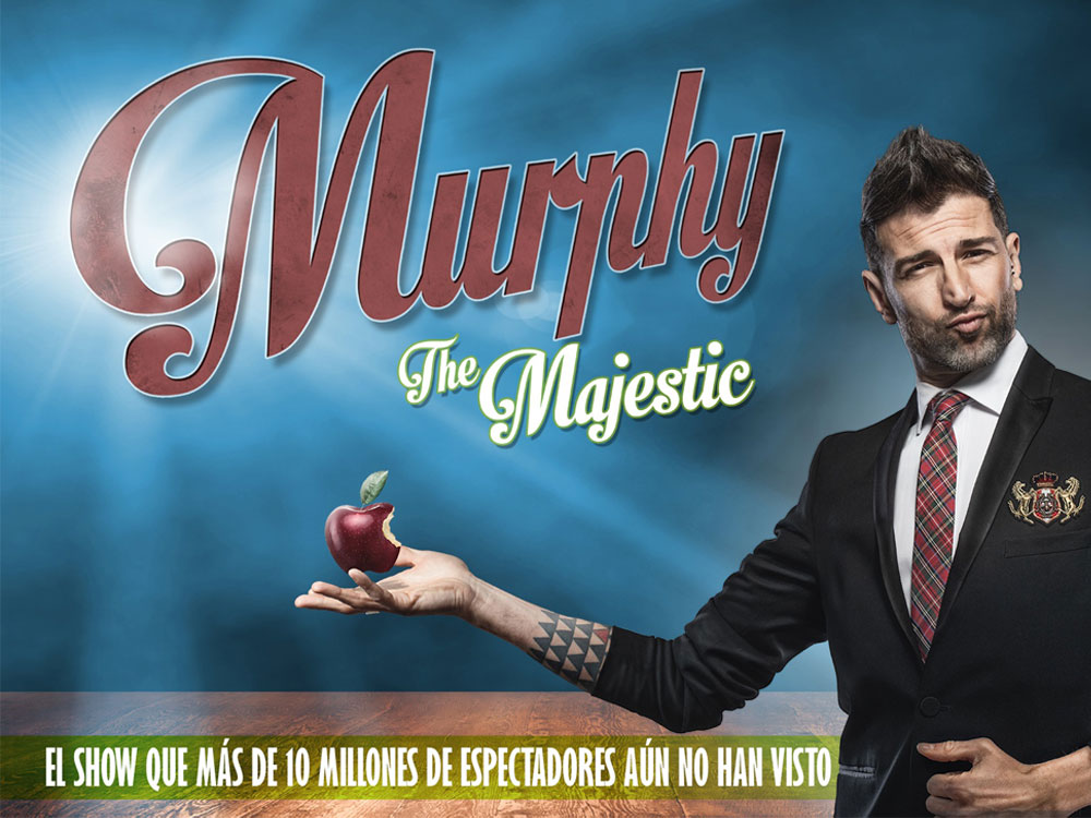 El sábado 29 de febrero tendrá lugar un espectáculo que combina la magia y el humor: “Murphy, The Majestic”