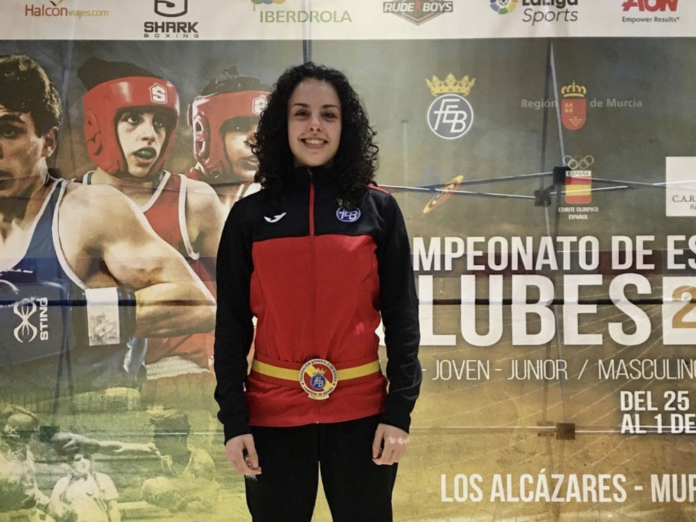 La torrejonera María González, campeona de España de Clubes de boxeo en la categoría Élite -51kg 