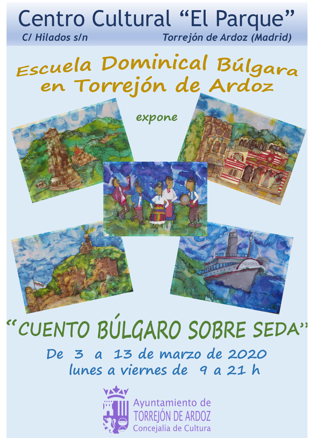 Exposición Centro Búlgaro sobre seda