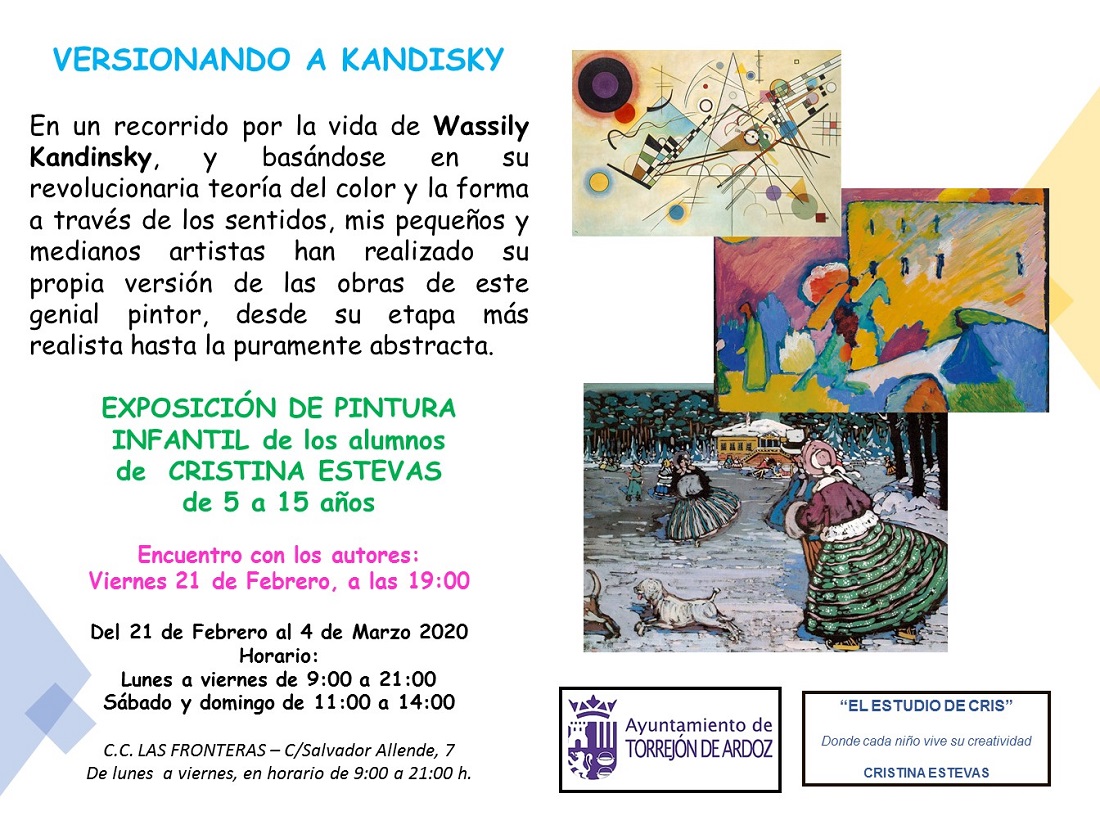 Exposición infantil de pintura