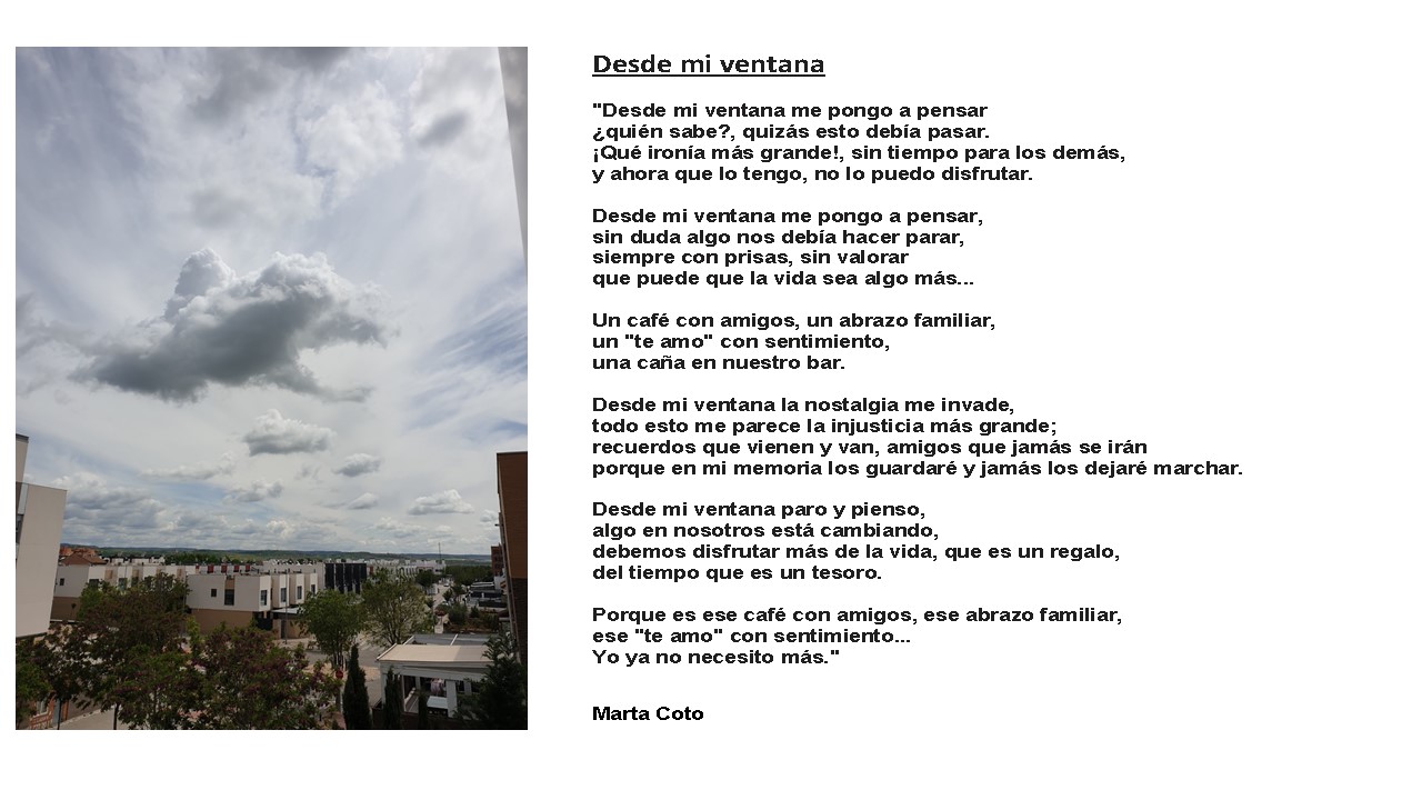 Desde mi ventana -Marta Coto