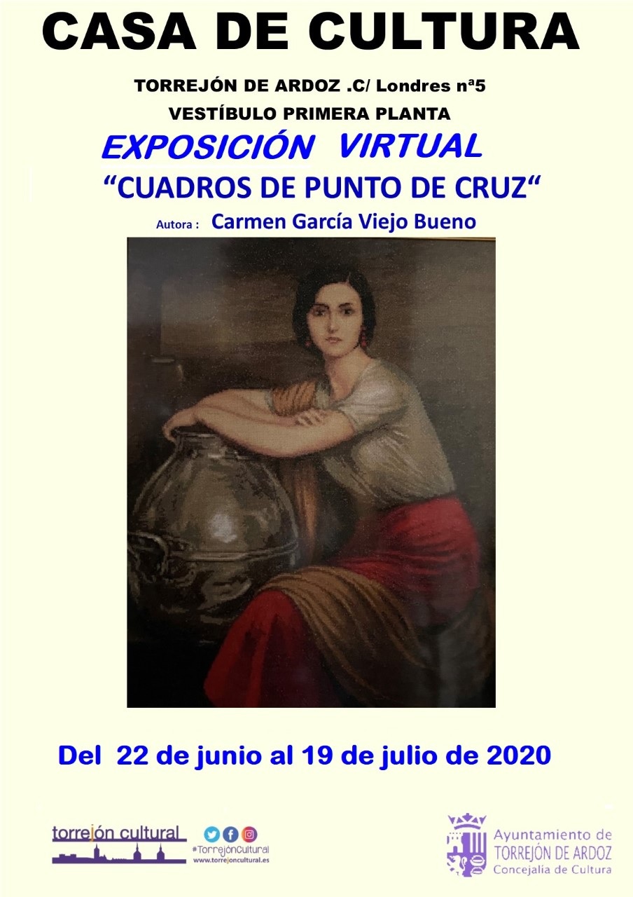 Exposición Cuadros de Punto de cruz
