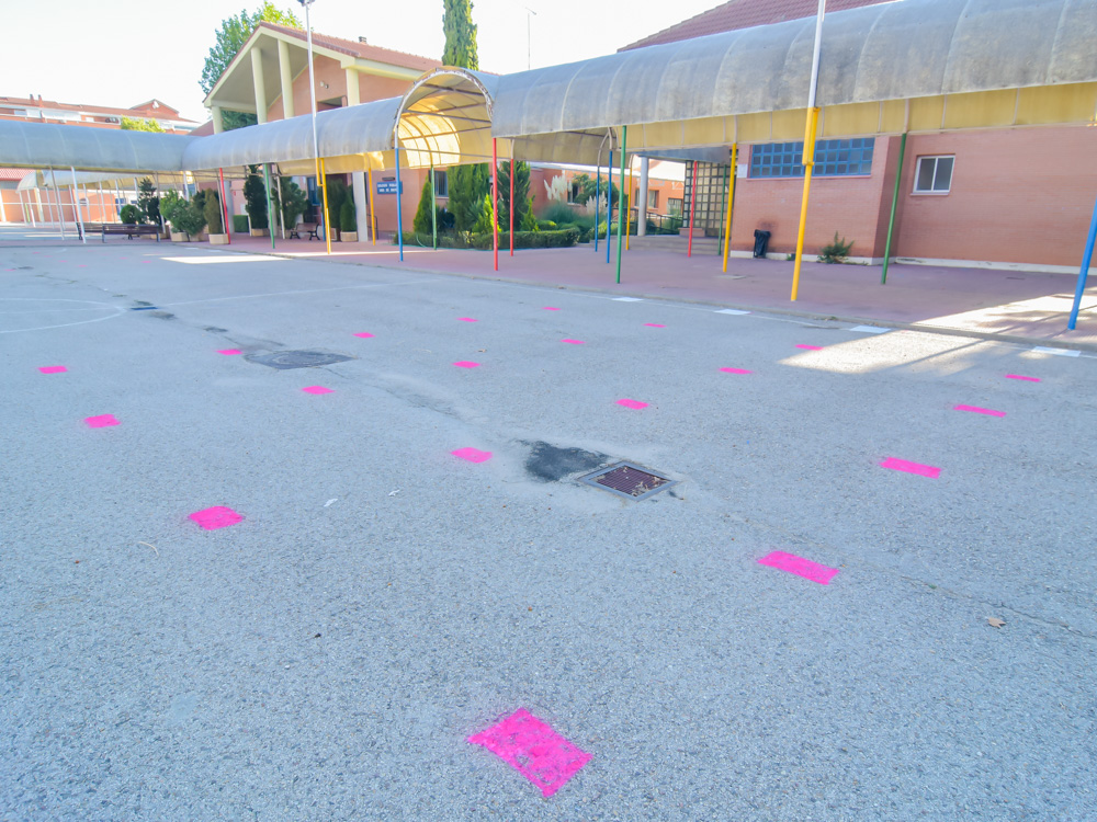 El alcalde de Torrejón visita las mejoras realizadas durante el verano con el programa “El Ayuntamiento Mejora los Colegios Públicos” con el que se han invertido más de 750.000 euros