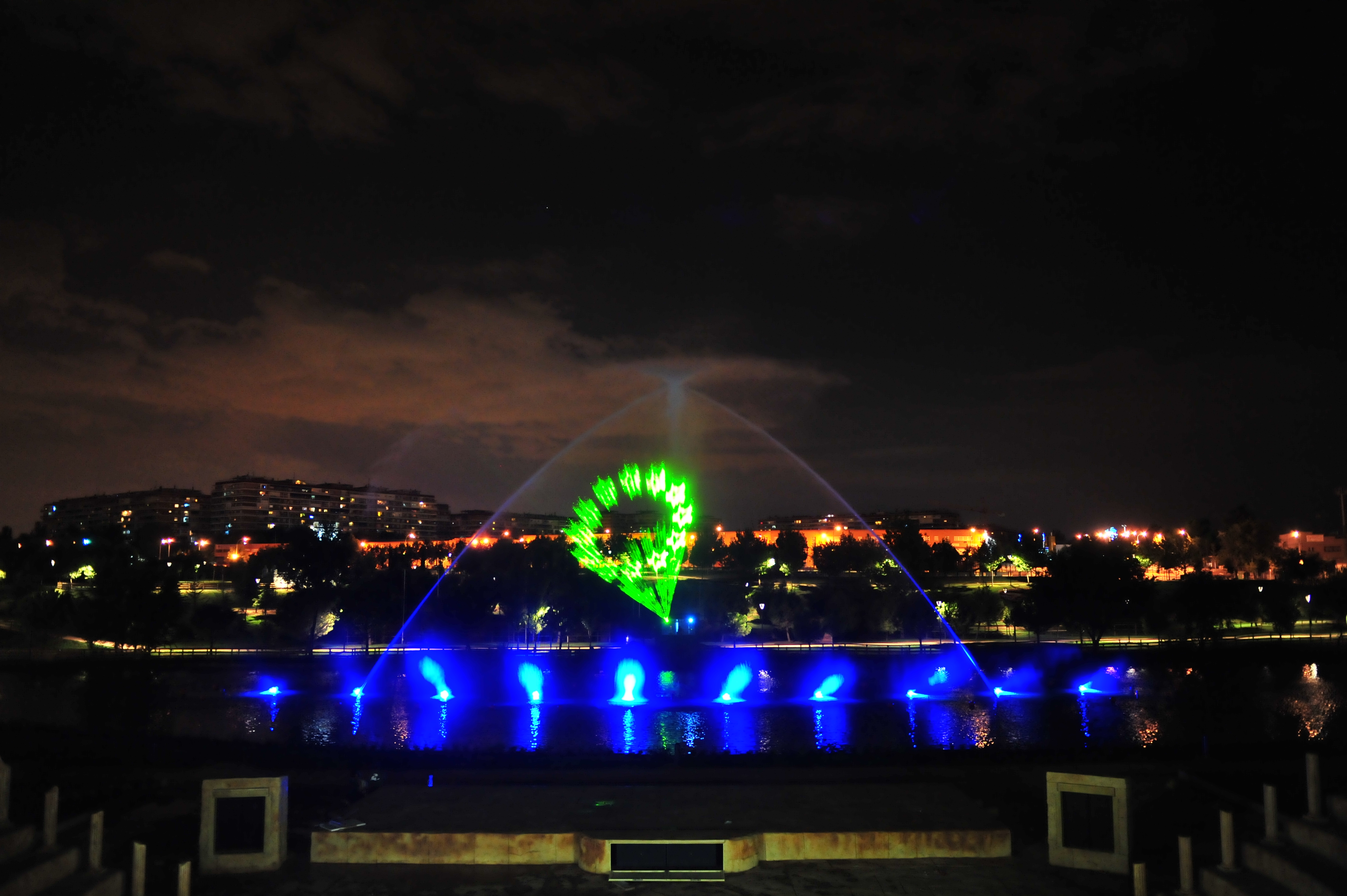 Espectáculo Fuente del Parque Europa