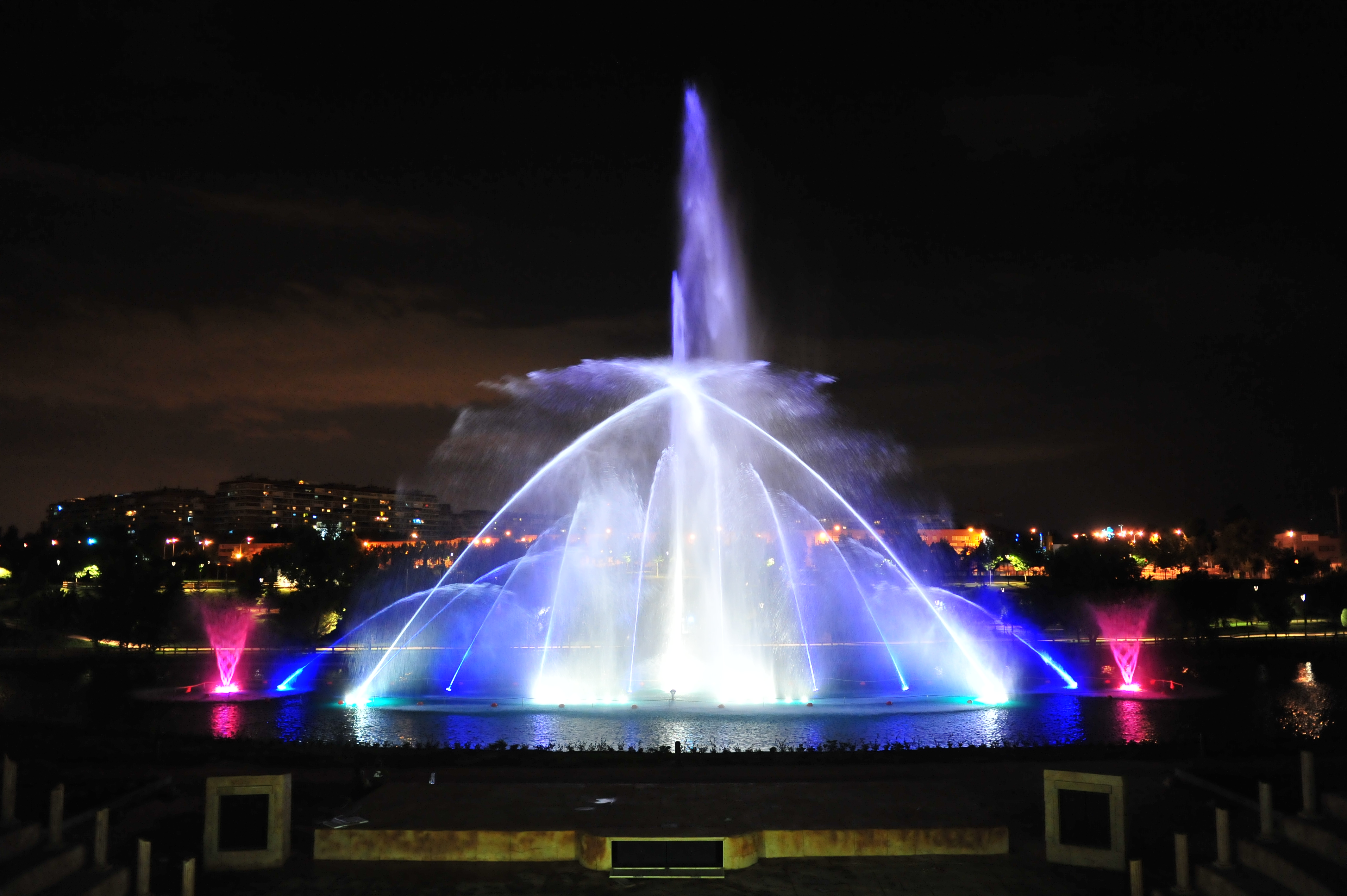 Espectáculo Fuente del Parque Europa
