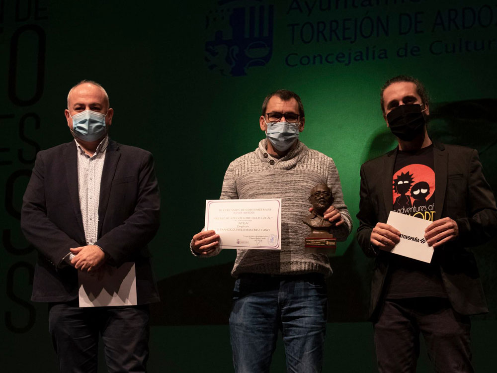 El Teatro Municipal José María Rodero acogió la gala de entrega de premios del III Certamen de Cortometrajes “Reyes Abades” 