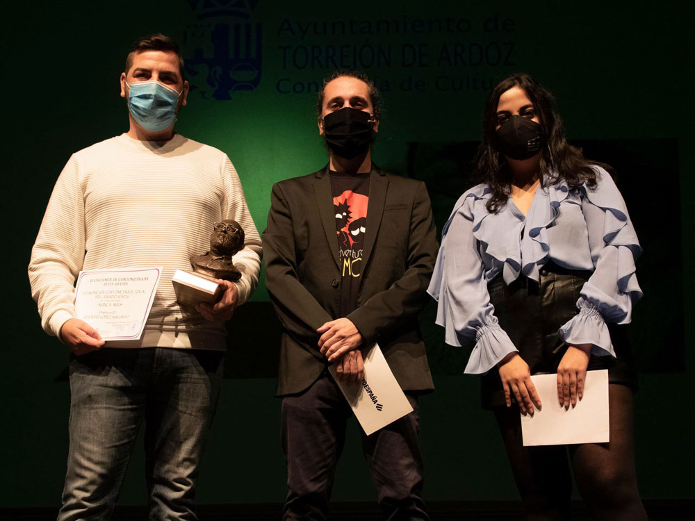 El Teatro Municipal José María Rodero acogió la gala de entrega de premios del III Certamen de Cortometrajes “Reyes Abades” 
