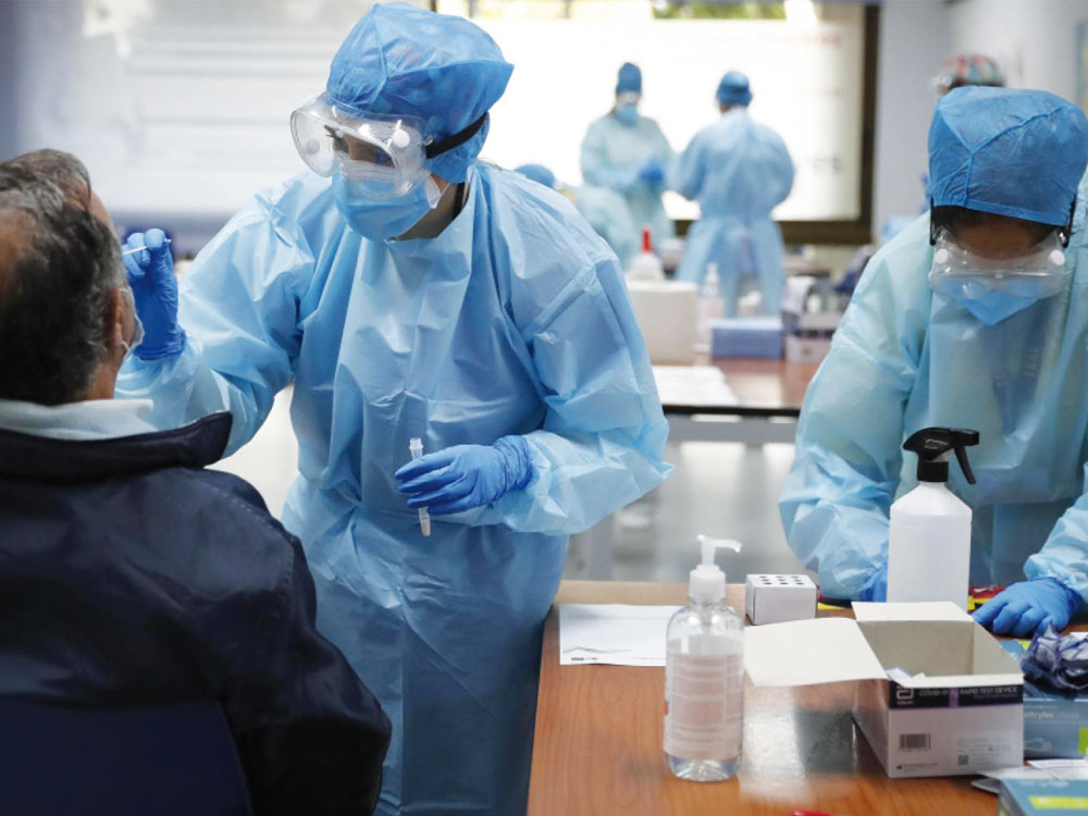 La Comunidad de Madrid comienza a realizar test de antígenos a vecinos de la Zona Básica de Salud de Fronteras