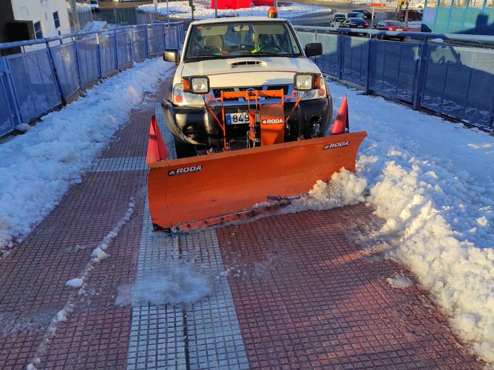 despliegue que lleva a cabo el Ayuntamiento de Torrejón de Ardoz para ir recuperando la normalidad tras la gran nevada