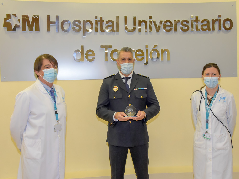 Agradecimiento del Hospital Universitario de Torrejón