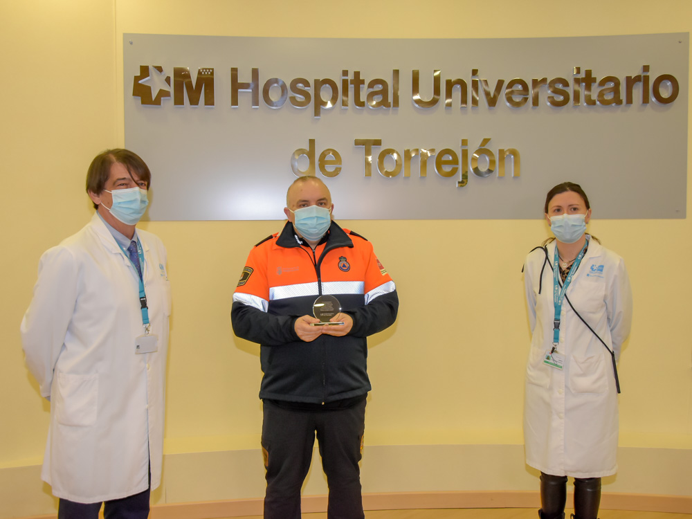 Agradecimiento del Hospital Universitario de Torrejón