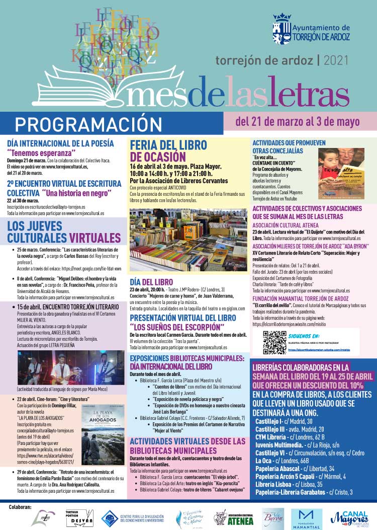 Mes de las Letras 2021