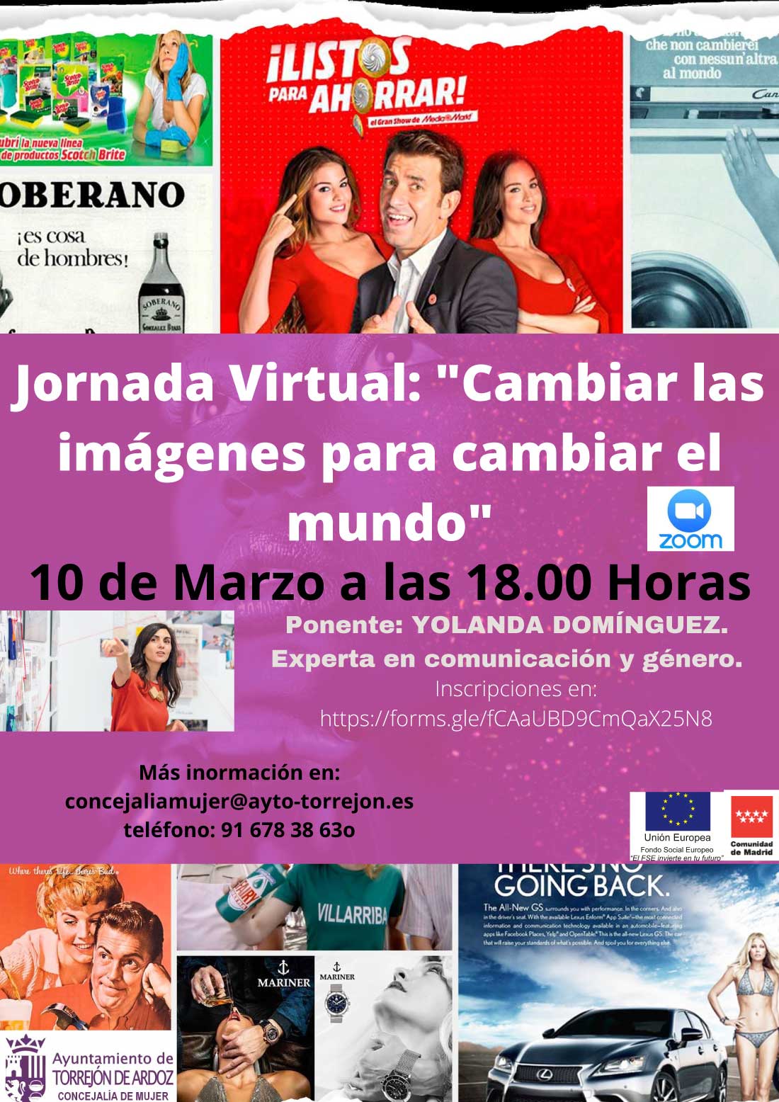 Jornada virtual: Cambiar las imágenes para cambiar el mundo