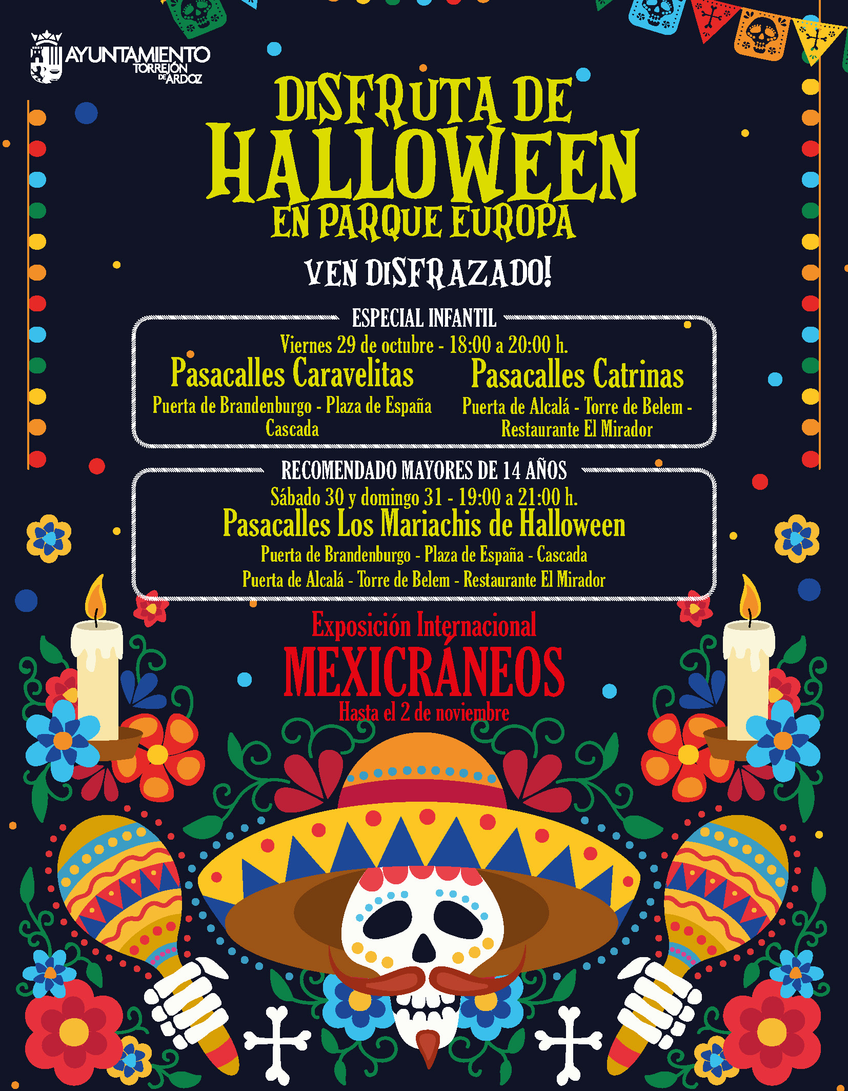 Disfruta de Halloween en Parque Europa 