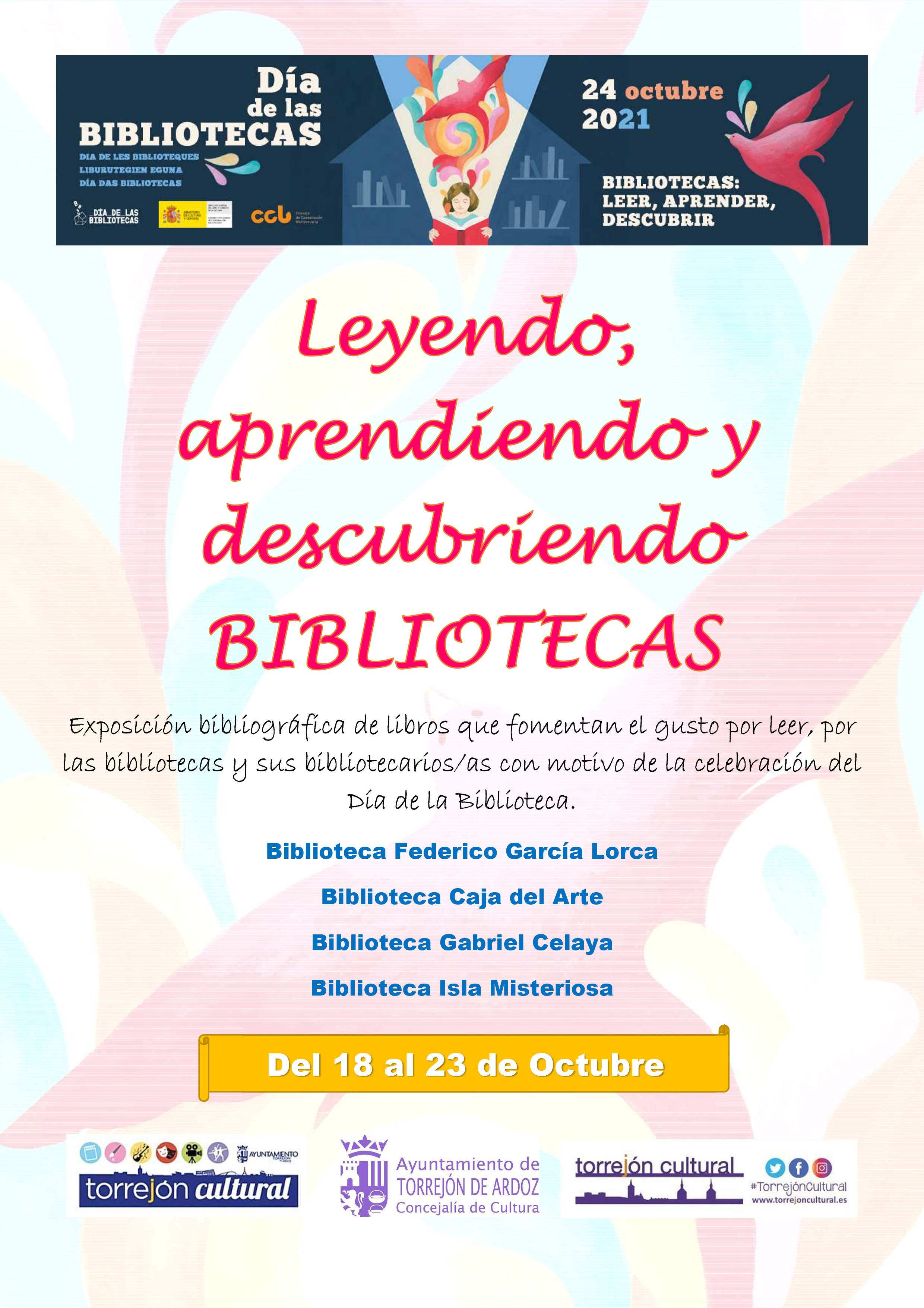 Exposición Día de las Bibliotecas