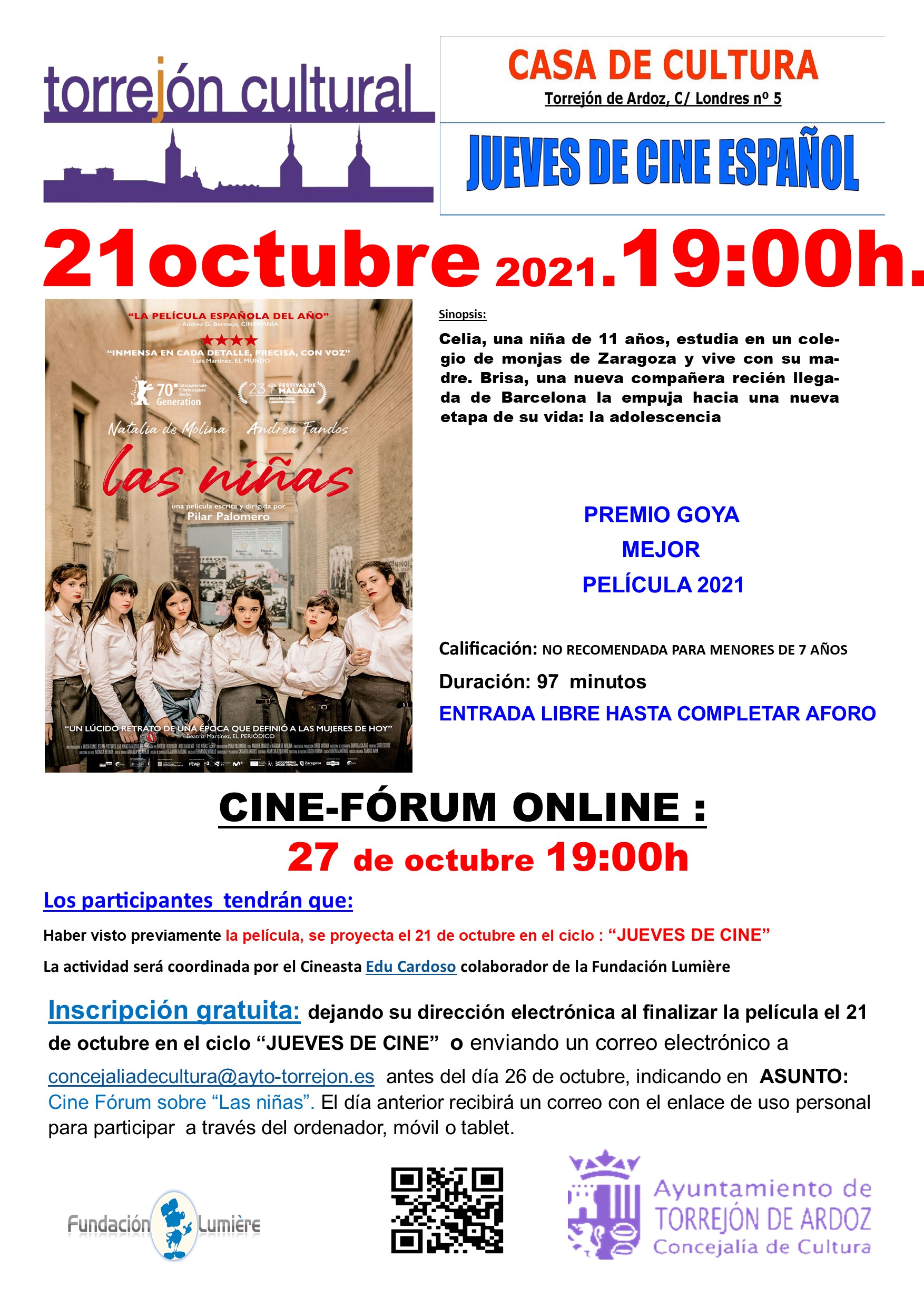 Jueves de Cine - Las niñas