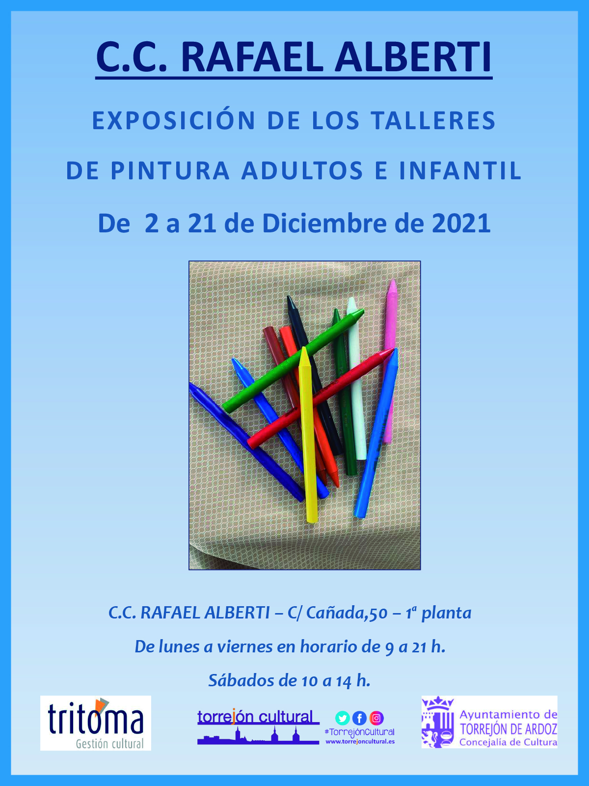 Exposición de los alumnos de los talleres de pintura