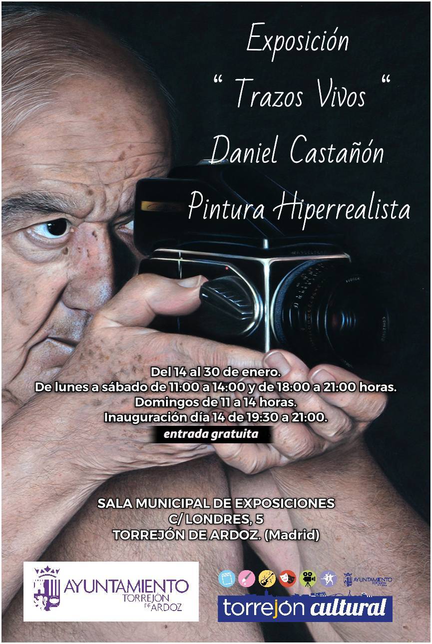 Exposición "Trazos vivos" - Pintura hiperrealista