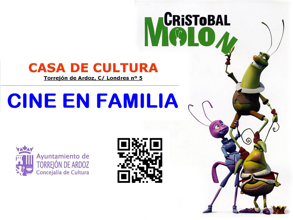 La iniciativa “Cine en familia” continúa este domingo, 20 de febrero, con la película “Cristóbal Molón”