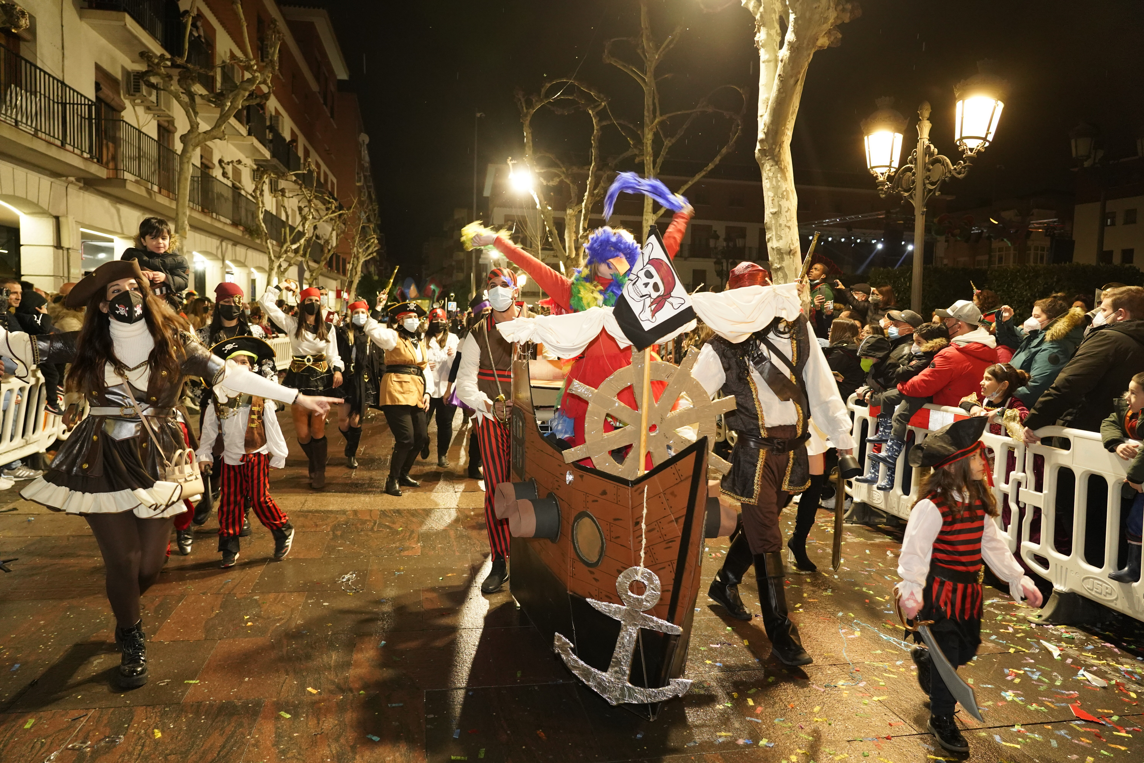 Carnavales 2022 - Carrozas: Accésit: Peña El Torreón – Piratas De Palo