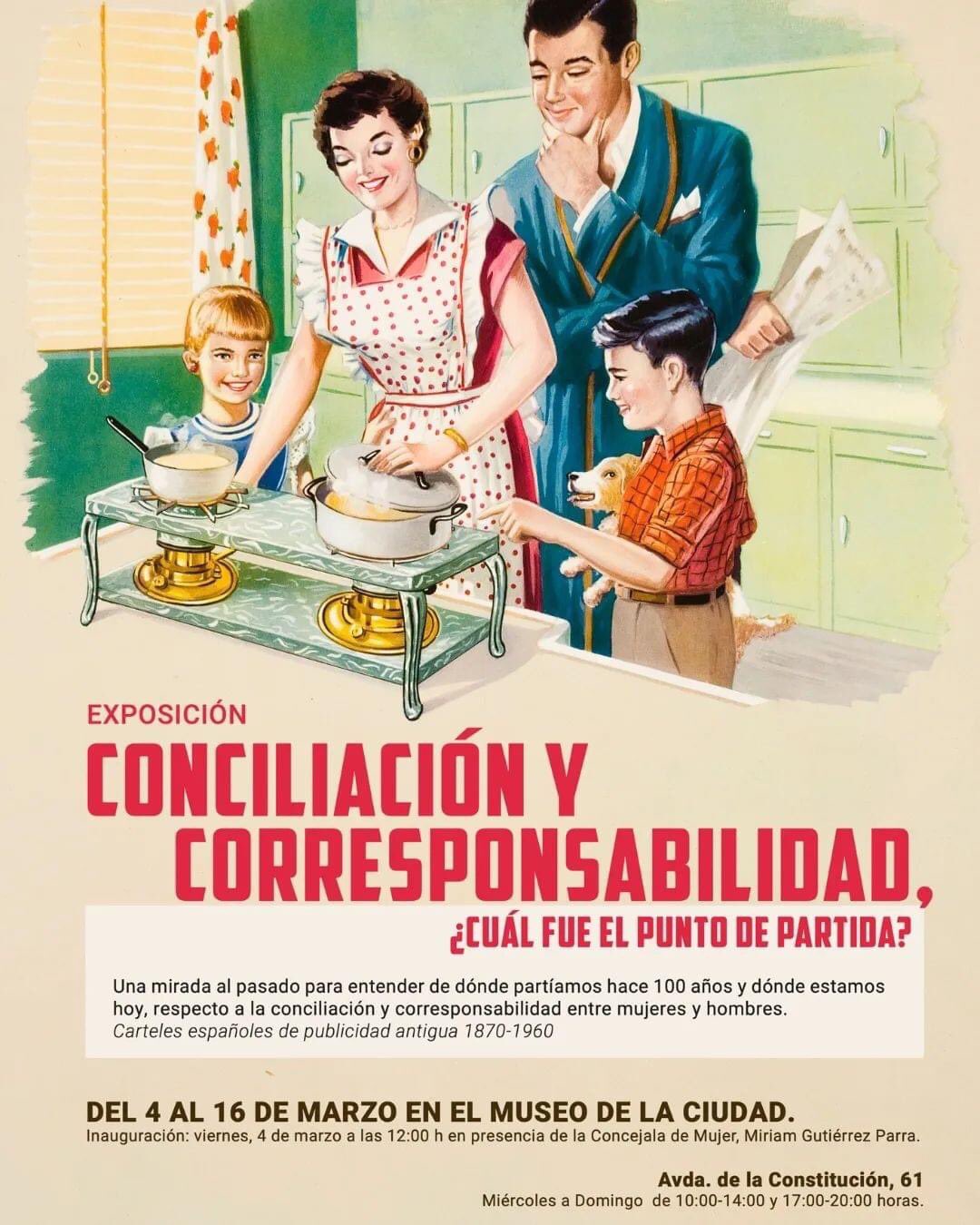 Exposición: Conciliación y corresponsabilidad, ¿cuál fue el punto de partida?