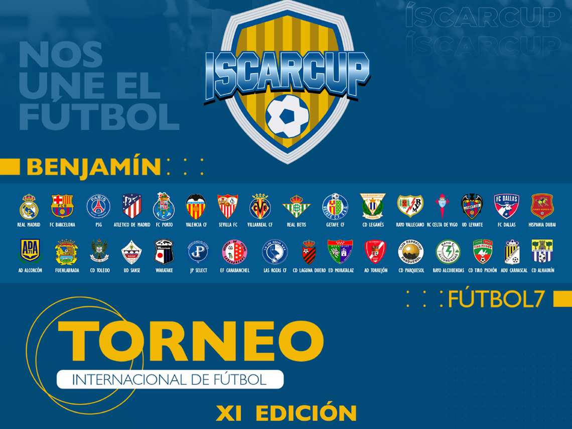 Torrejón de Ardoz acoge hasta mañana sábado la ÍscarCup, uno de los torneos internacionales de fútbol de categoría benjamín más importantes del mundo