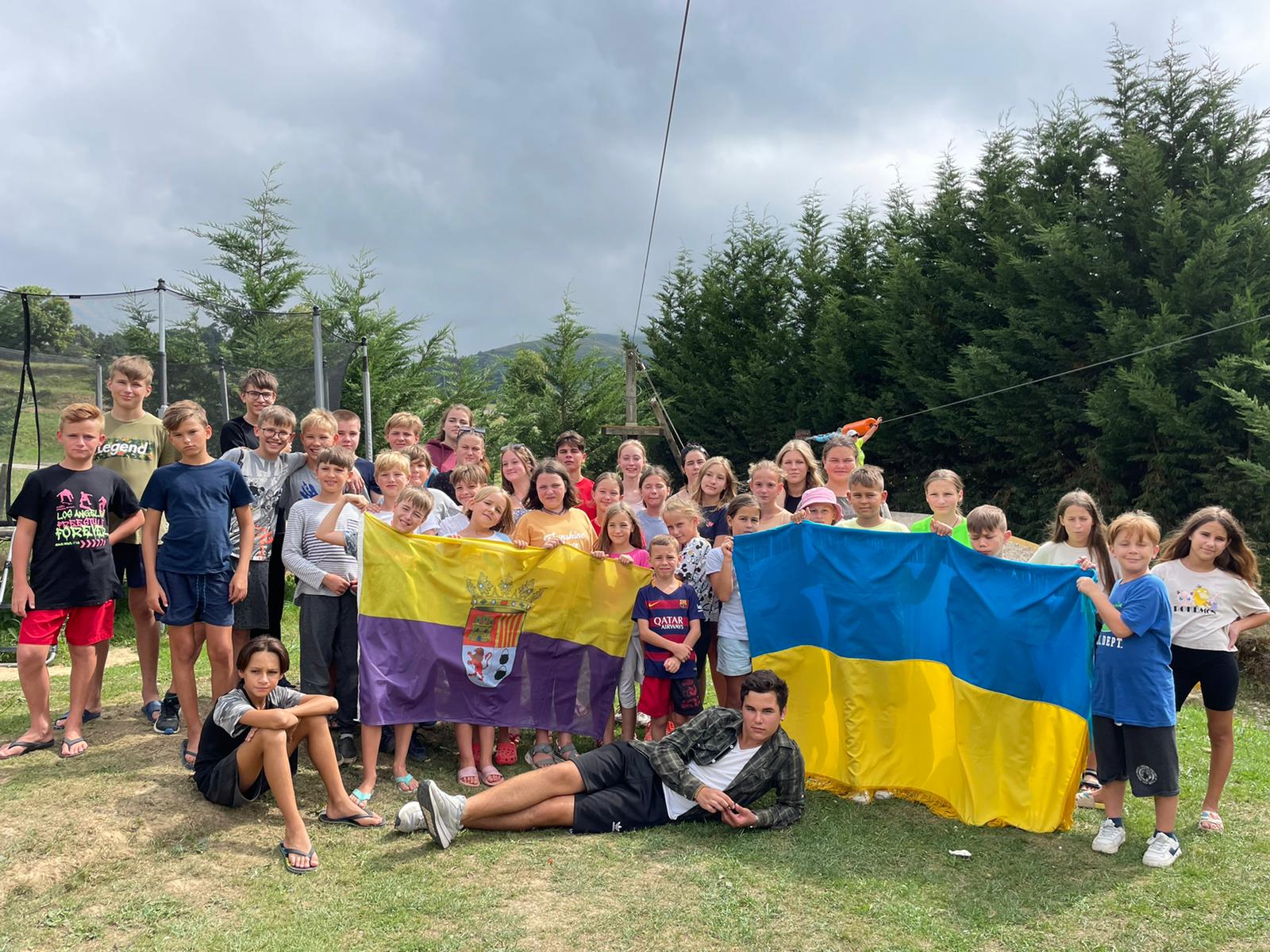 Campamento verano niños ucranianos
