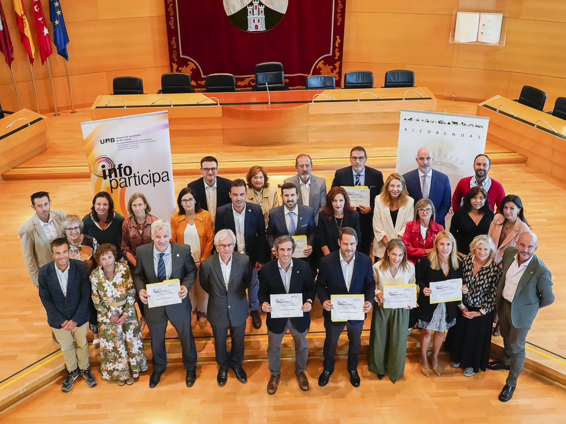 Torrejón de Ardoz obtiene el sello Infoparticipa, reconocimiento que le vuelve a situar como uno de los ayuntamientos más transparentes de España
